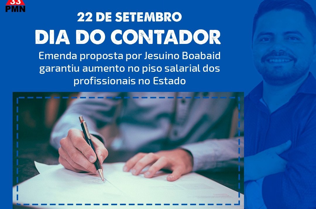 CONTADORES – Jesuino Boabaid foi responsável por Lei que aumentou salário da categoria