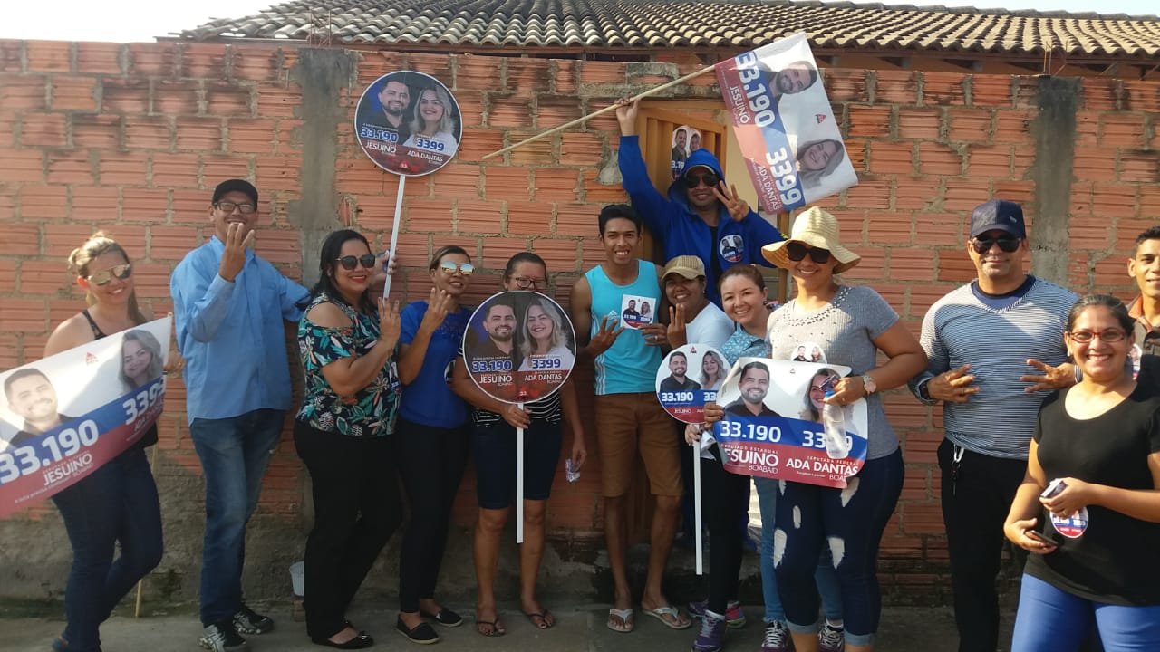 NA RUA – Equipe Jesuino Boabaid 33.190 segue apresentando propostas e mostrando trabalho – FOTOS