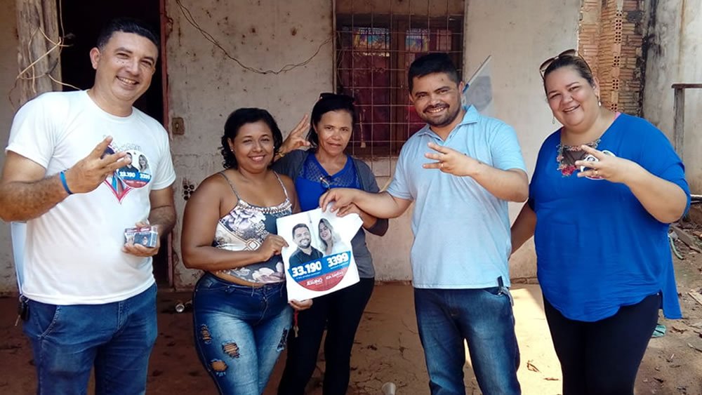 ONDA AZUL – Jesuino e equipe realizam caminhada e visitas no Bairro São Francisco