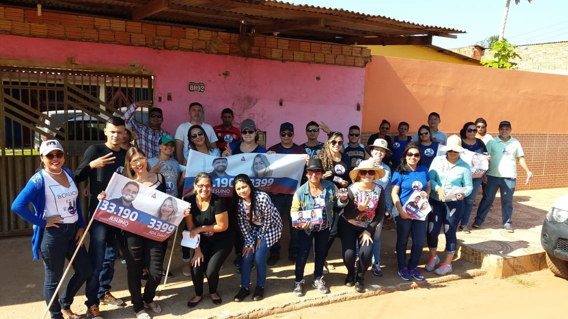 NA LUTA – Bairro Mariana recebe equipe Jesuino Boabaid 33.190 – FOTOS