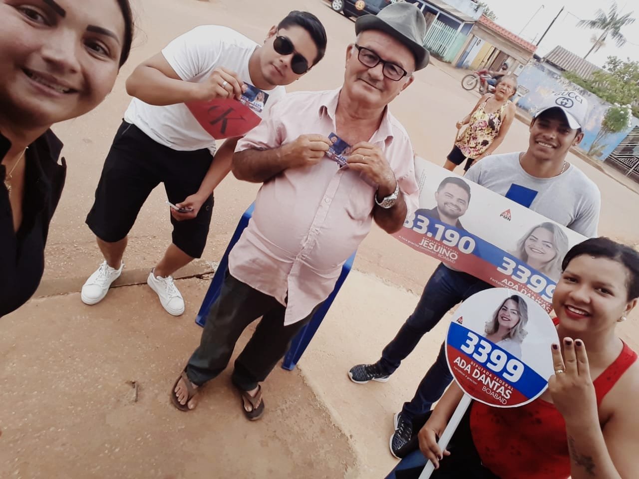 RUMO A VITÓRIA – Equipe Jesuino Boabaid 33.190 segue nas ruas da zona Leste