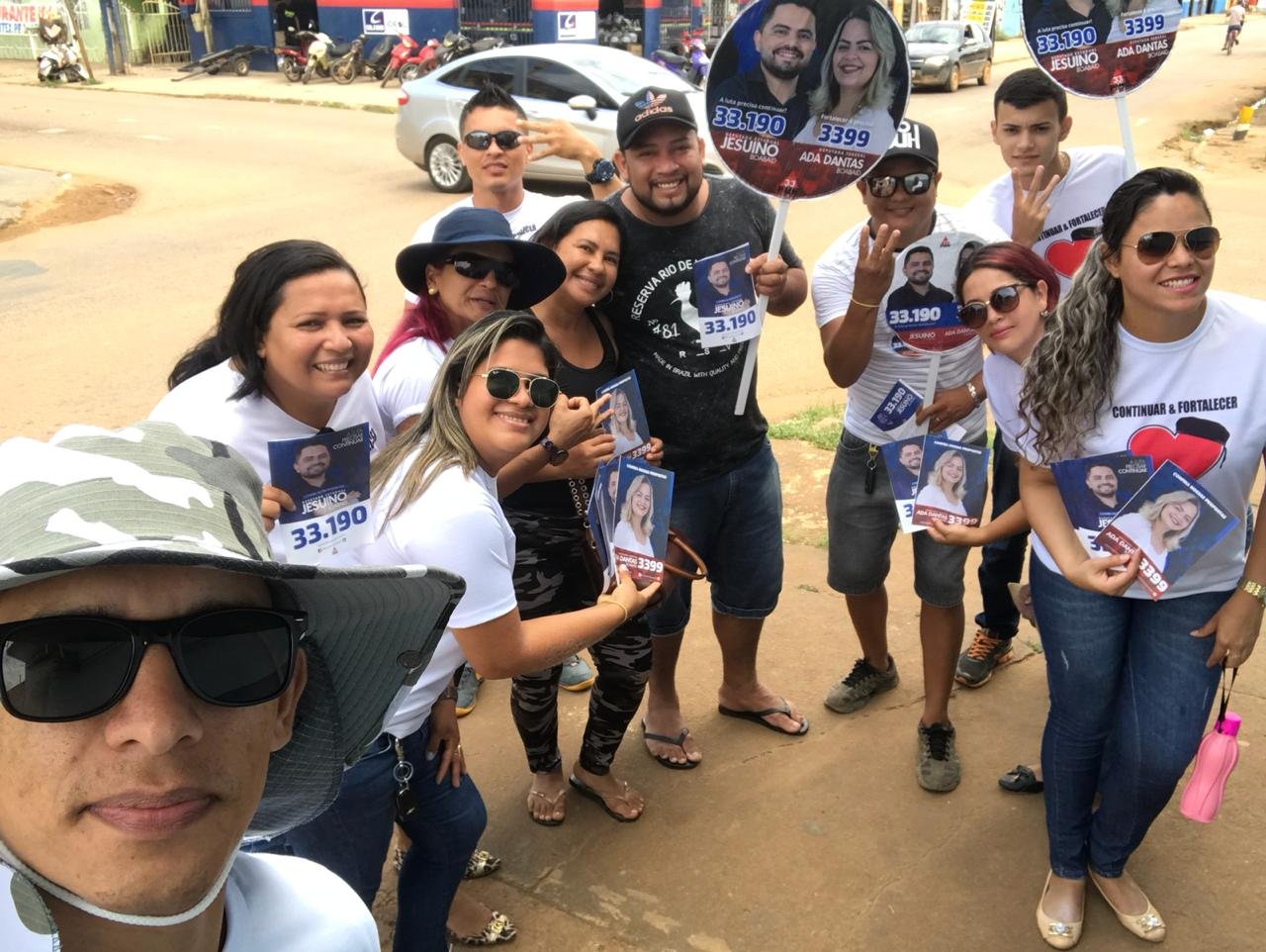 ONDA AZUL – Equipe Jesuino Boabaid segue pelas ruas da capital