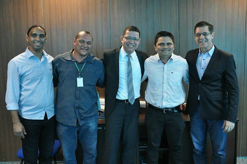 Deputado Jesuíno reunido com secretário da Sejus