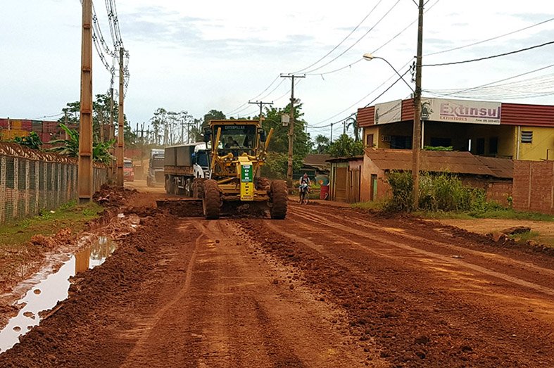 Melhorias na Estrada do Belmont continuam após pedido do deputado Jesuíno