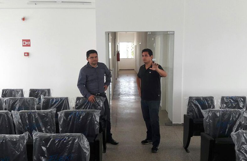 Jesuíno Boabaid inspeciona instalações da Unisp Zona Leste, na capital