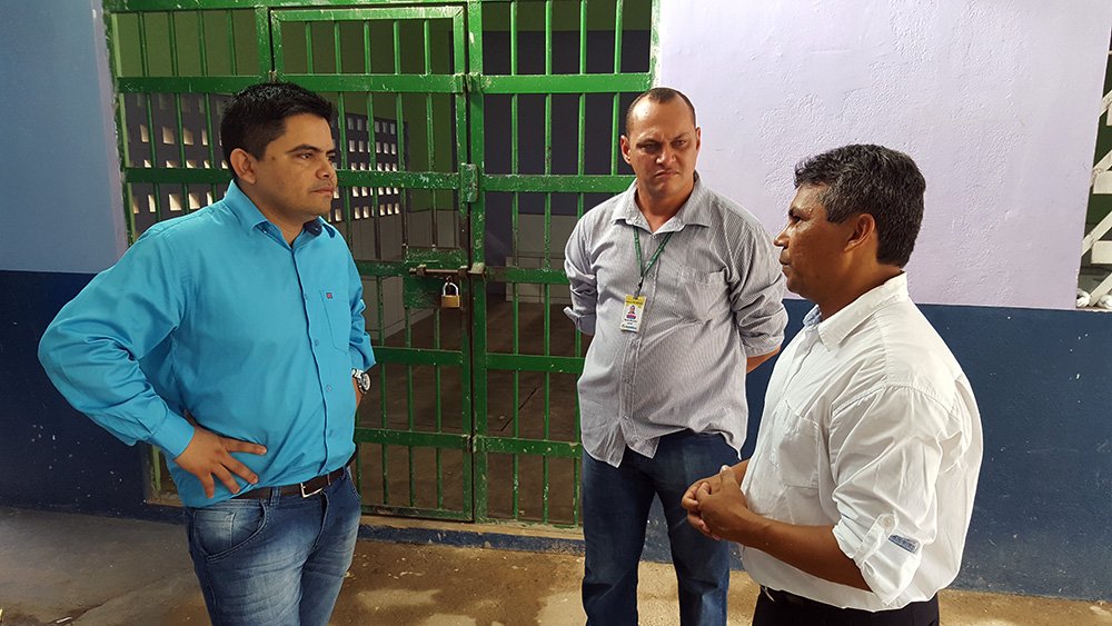 Deputado Jesuíno visita unidades prisionais da capital