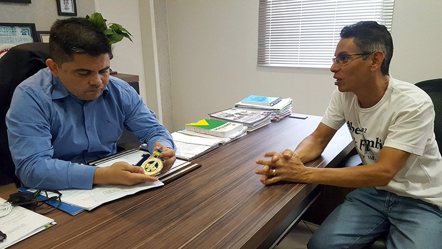 Deputado Jesuíno recebe medalha da Federação de Taekwondo