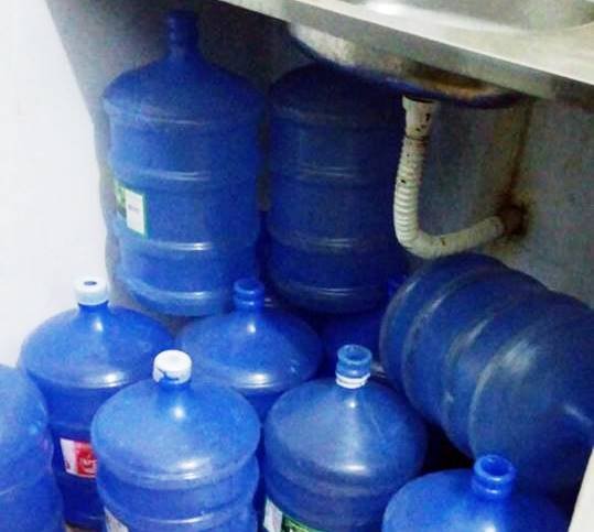 Policiais Militares do 5º BPM novamente sofrem com falta de água potável