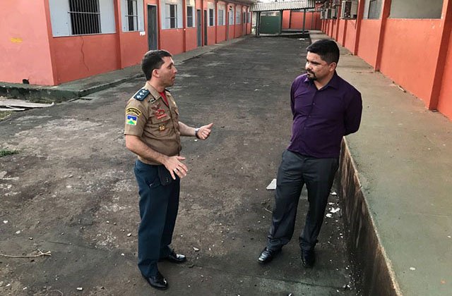 Jesuíno Boabaid visita nova escola estadual a ser militarizada