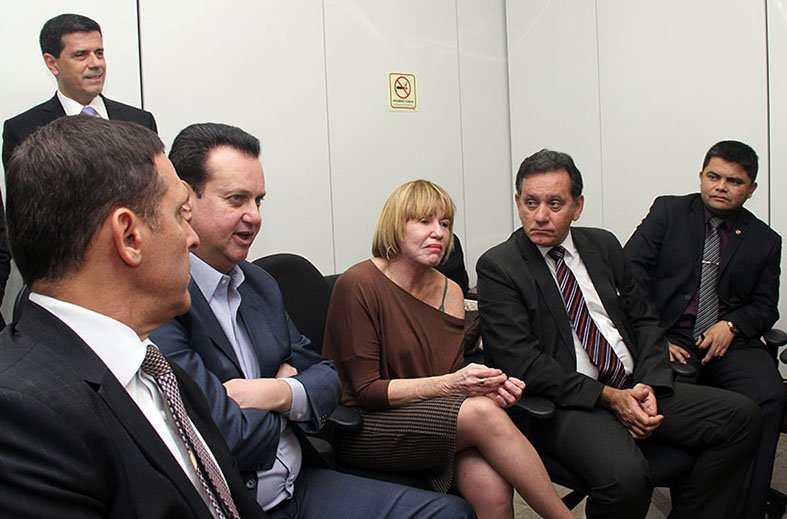 Deputado Jesuíno Boabaid se reúne com Unale e ministro Gilberto Kassab em Brasília