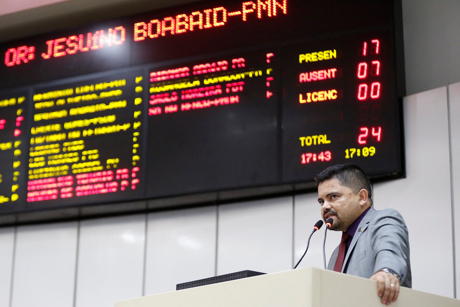 Deputado Jesuíno parabeniza governo por aceitar criar turma de formação de cabos