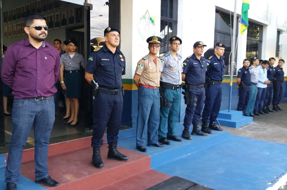 Jesuíno Boabaid participa de solenidade para troca de comando no 1° BPM