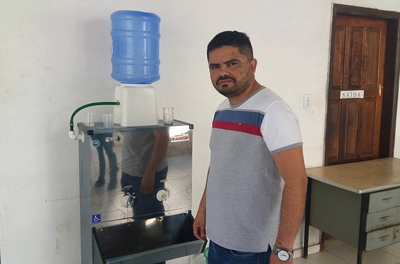 Deputado Jesuíno Boabaid encontra irregularidades em bases do 5° BPM