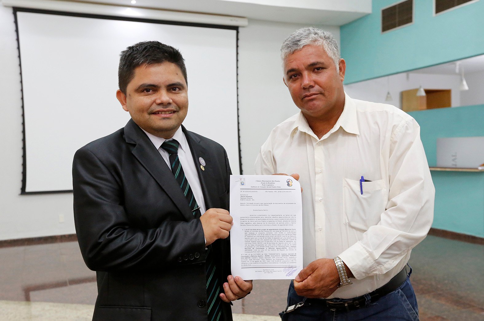 Jesuíno Boabaid recebe pedido para auxiliar em regularização de área