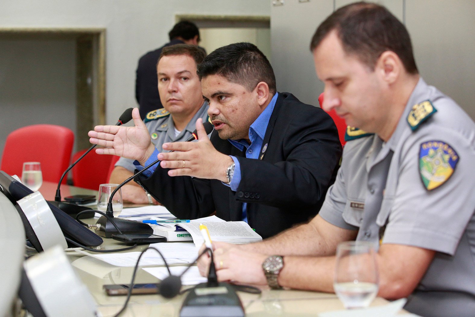 Previdência dos militares do Estado é debatida em reunião na Assembleia